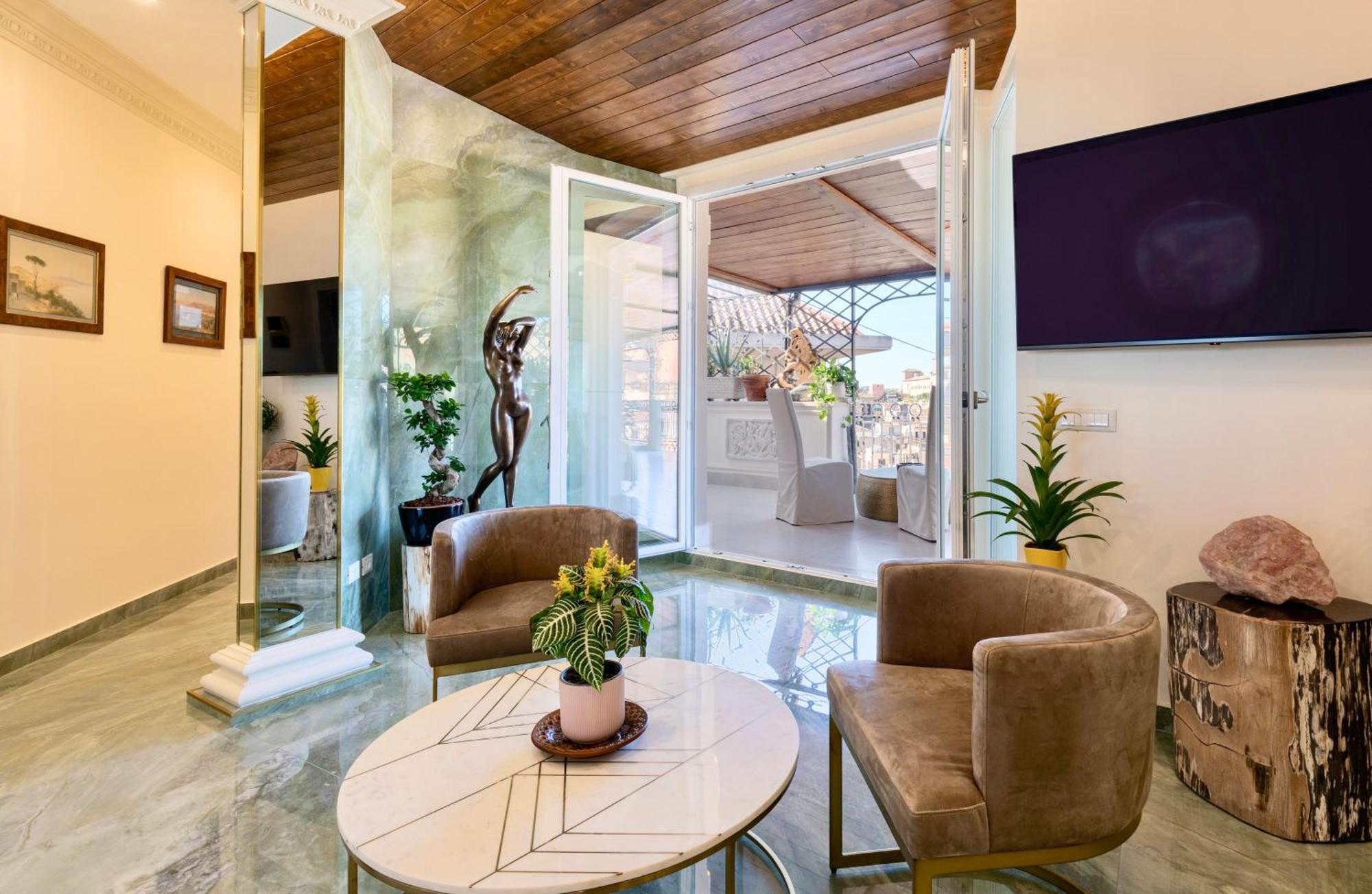 Atticus Forum Romanum Luxury Penthouse Appartement Buitenkant foto